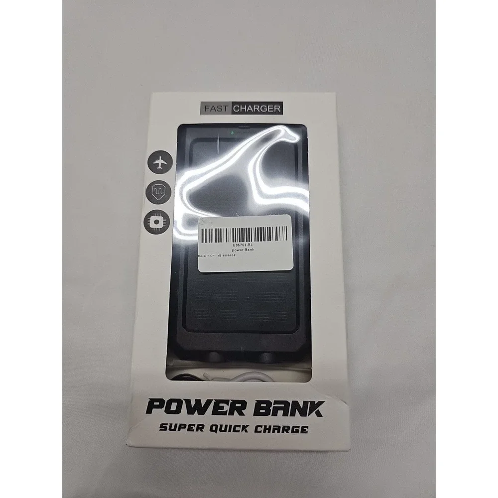 SMART POWER BANK FAST CHARGER‎ POWER BANK PORTABLE BATTERY SOLAR USB